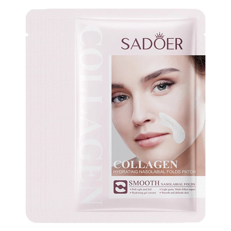 RUVIAA BEAUTY 10pcs Hyaluronic Acid Collagen Face Masks – Forehead, Eyes & Cheek Patches for Hydrating & Firming