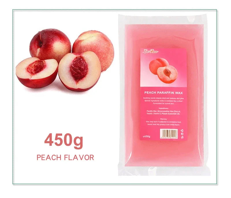 450g/200g Lavender Moisturizing Hands And Feet Mask Peel Off SPA Care Paraffin 1/3Pcs Paraffin Nourishing Hands Restores Gloss