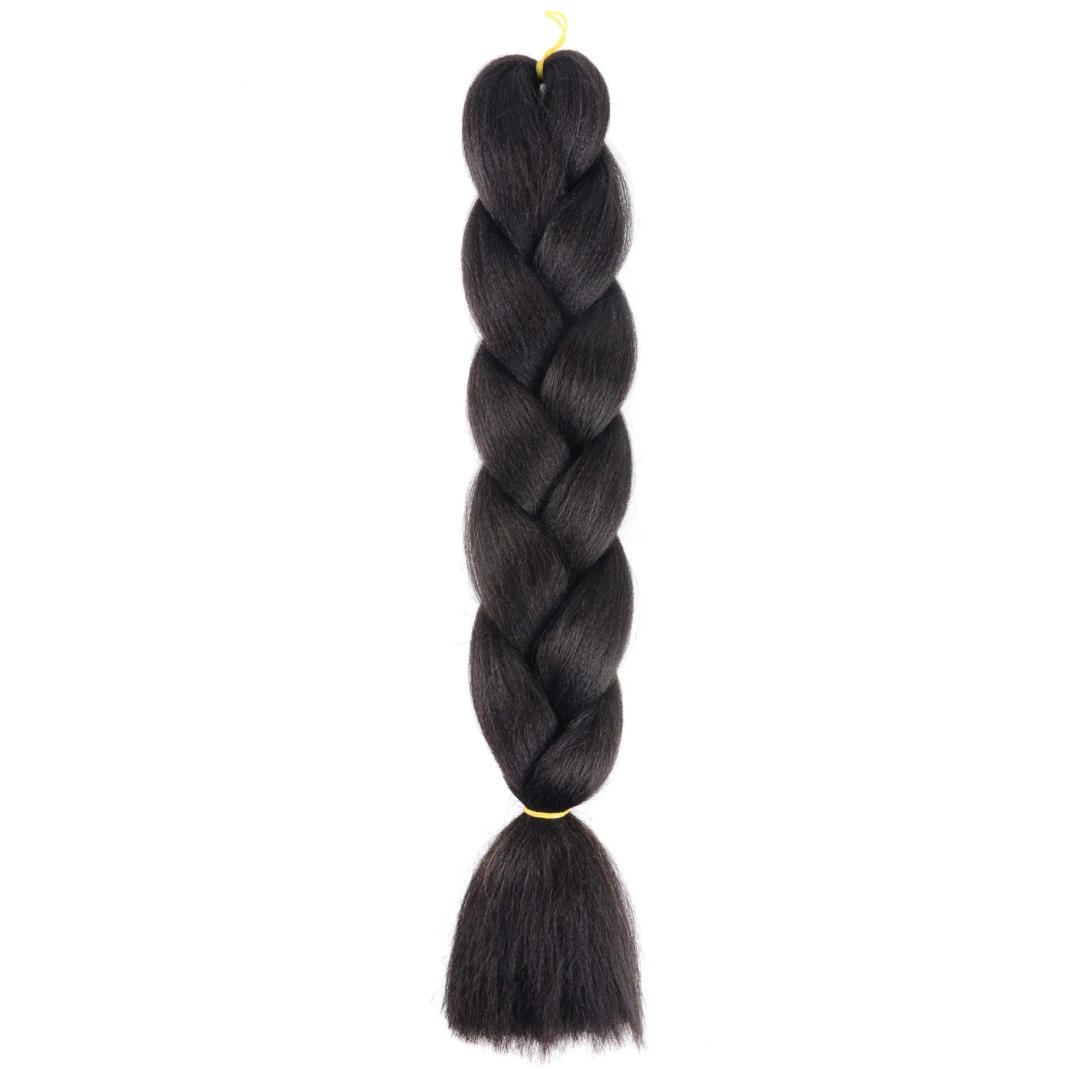 Synthetic Jumbo Braiding Hair Extensions for Kids Colored braiding Hair High Temperature Fiber Crochet Hair for Women Girls Box