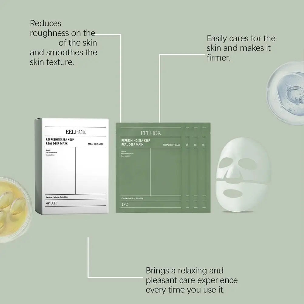 RUVIAA BEAUTY Deep Collagen Overnight Hydrogel Mask – Hydrating, Firming & Elasticity Boost