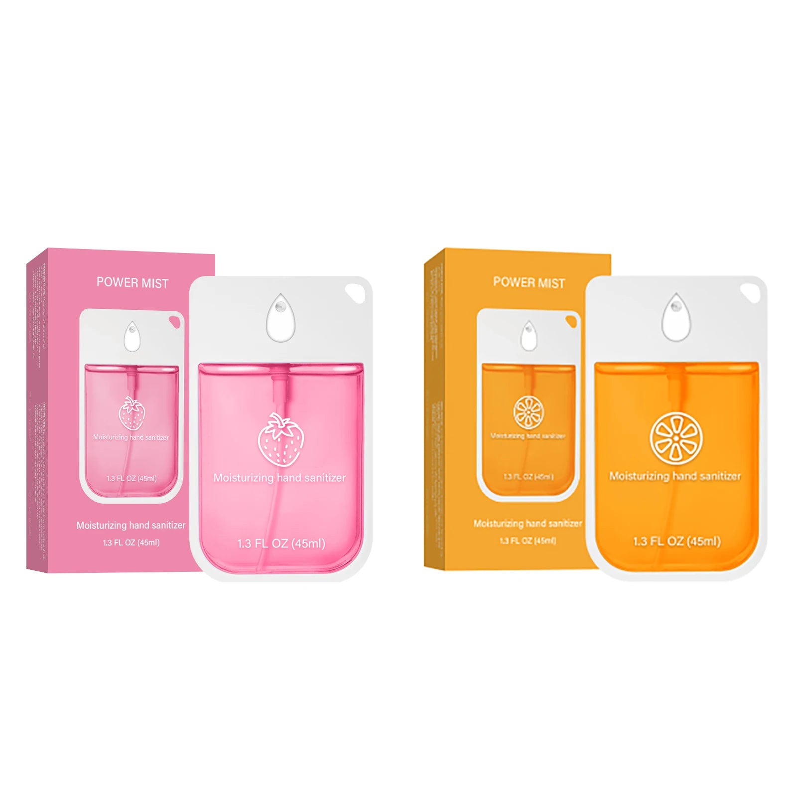 6/1pcs Moisturizing Hand Washing Spray Set Powerful Spray Portable Safe Reliable Cleaning Hands Sanitizer Spray Alcohol Free45ML