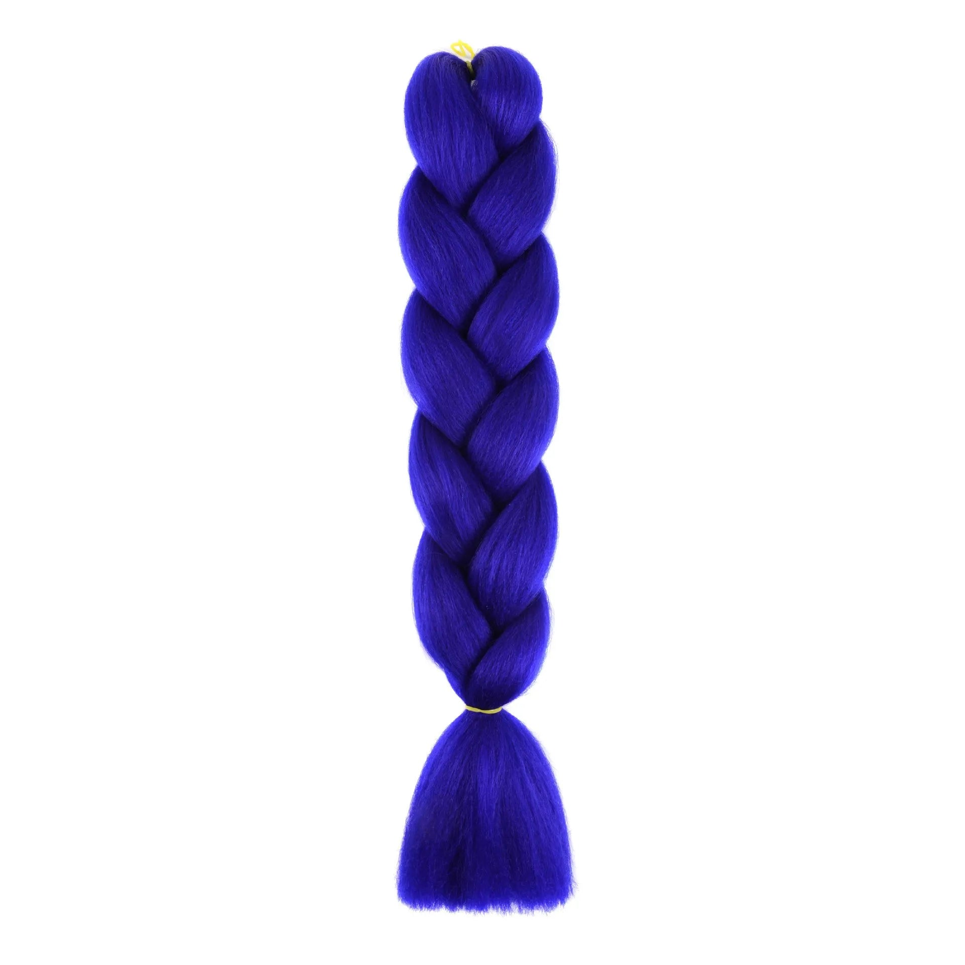 Synthetic Jumbo Braiding Hair Extensions for Kids Colored braiding Hair High Temperature Fiber Crochet Hair for Women Girls Box