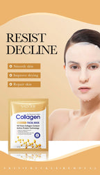 RUVIAA BEAUTY 10PCS Collagen Anti-Wrinkle Facial Mask – Anti-Aging, Firming & Brightening Skincare