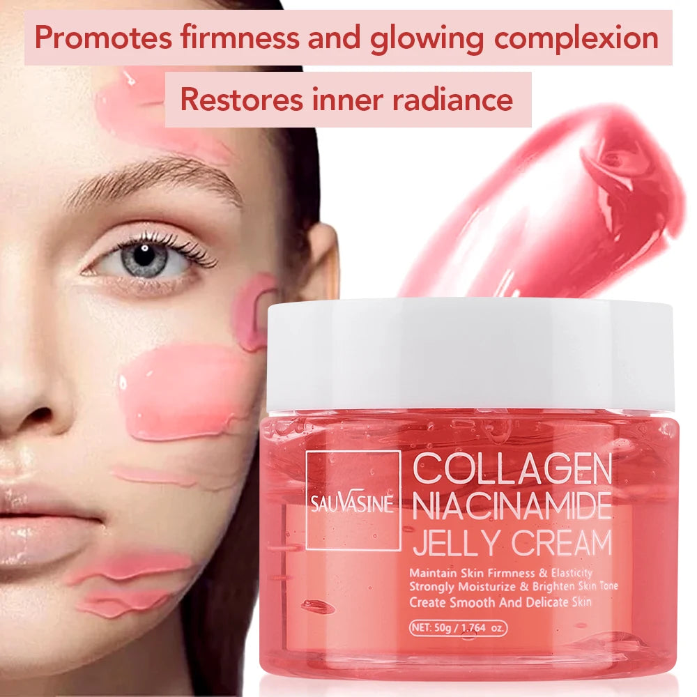 Collagen Jelly Cream Niacinamide And Hydrolyzed Collagen Strengthen The Skin Barrier Lasting Moisturizing The Skin Face Care