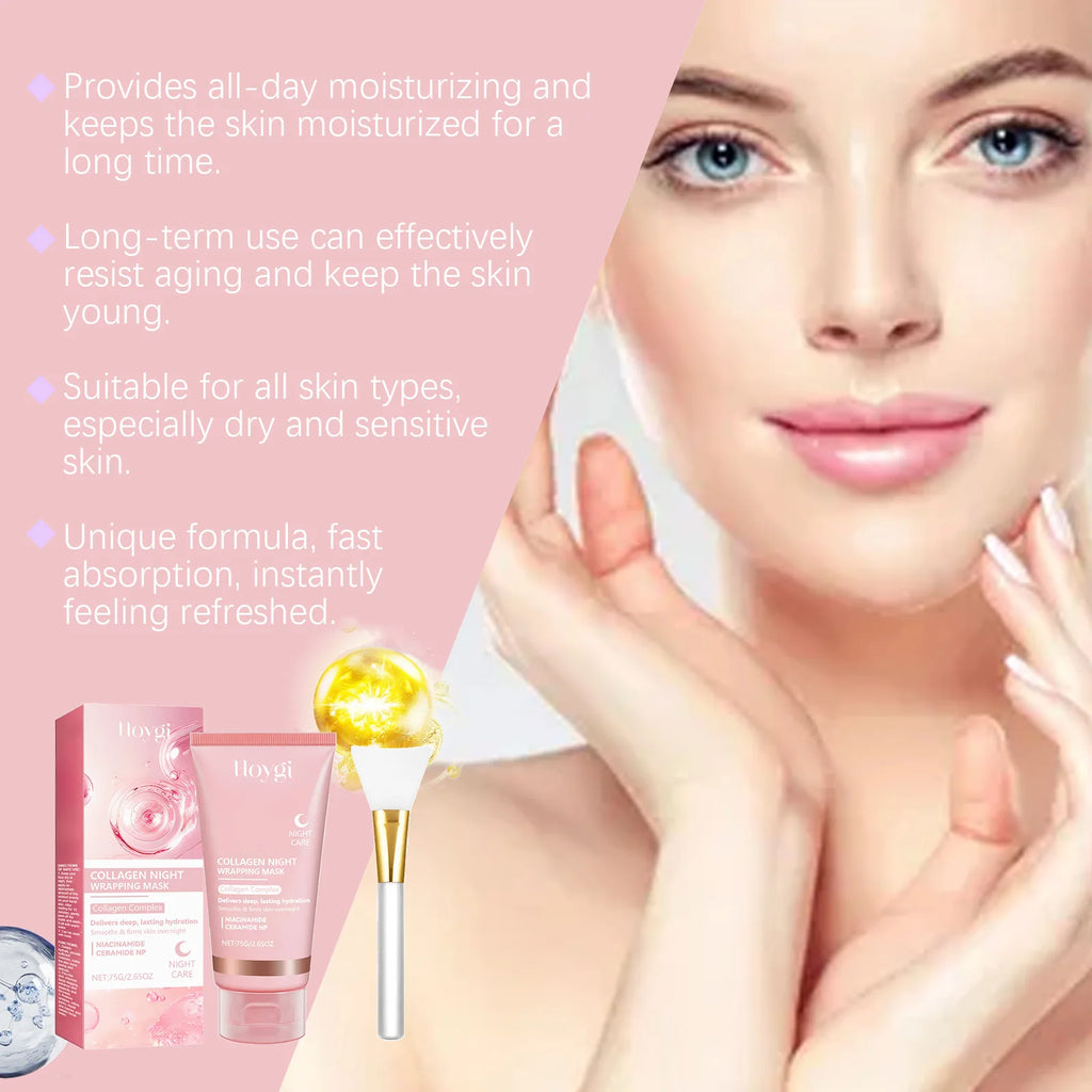 RUVIAA BEAUTY Collagen Peel-Off Face Mask – Deep Cleansing, Oil Control & Brightening with Turmeric