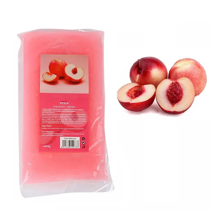 450g Paraffin Wax for Hands & Feet Spa Soft Wax for Wax Warmer Machine, Moisturizing Spa Treatment Deep Nourishing Skin Care