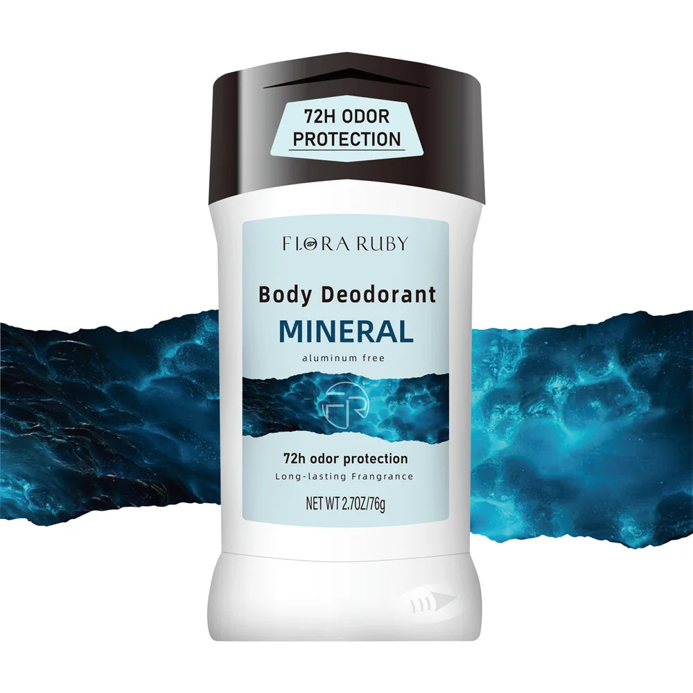 RUVIAA BEAUTY Natural Advanced Protection Deodorant | 48H Odor Shield