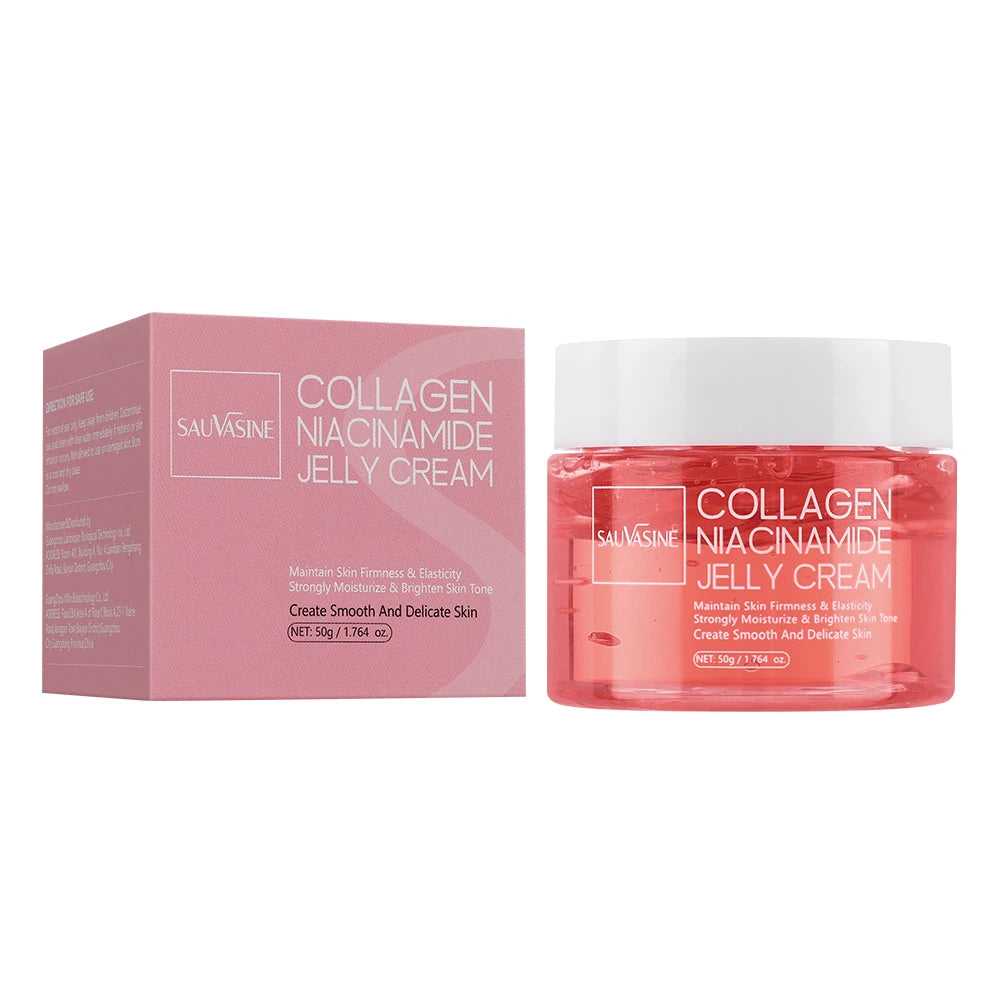 Collagen Jelly Cream Niacinamide And Hydrolyzed Collagen Strengthen The Skin Barrier Lasting Moisturizing The Skin Face Care