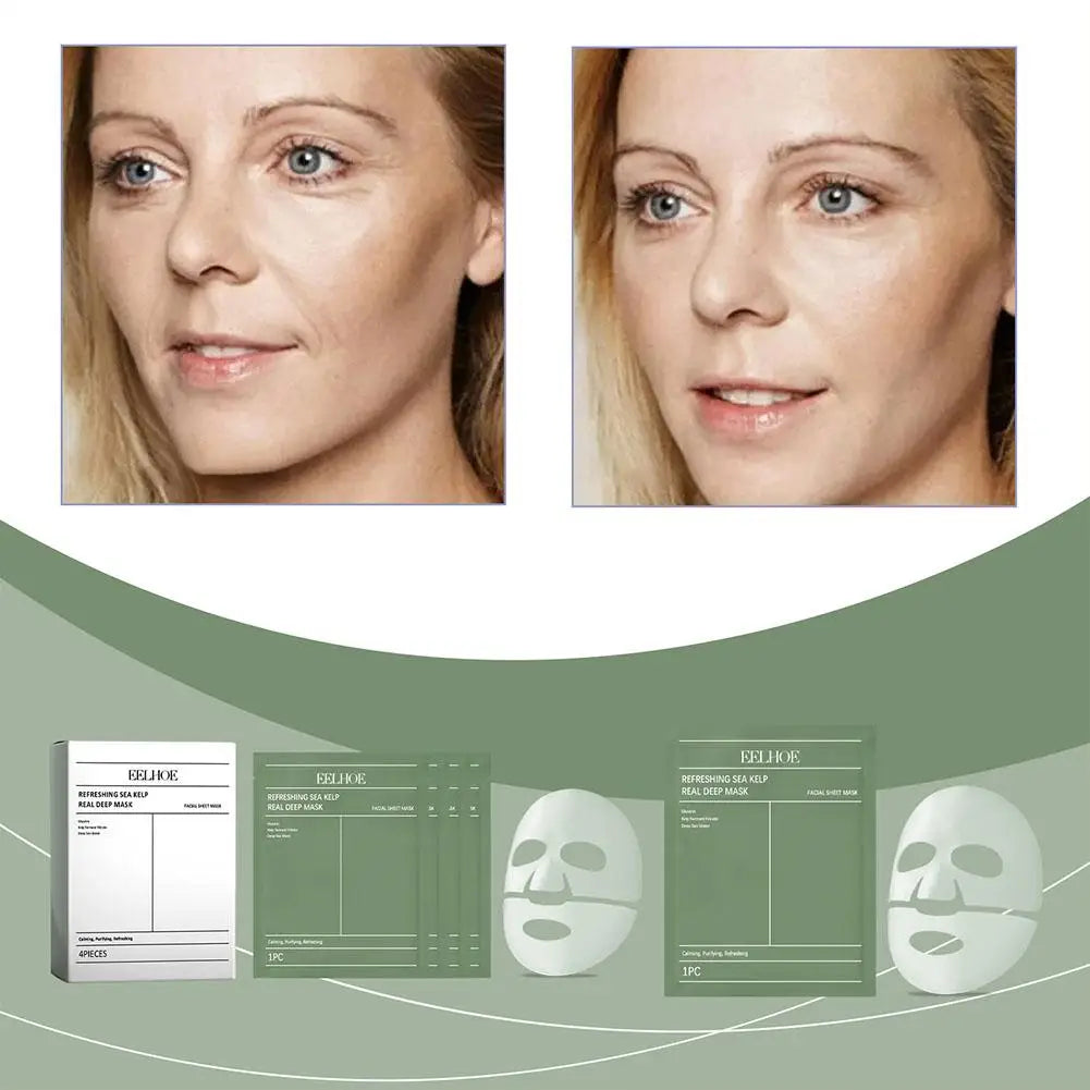 RUVIAA BEAUTY Deep Collagen Overnight Hydrogel Mask – Hydrating, Firming & Elasticity Boost