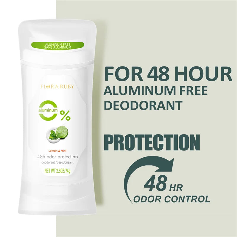 RUVIAA BEAUTY 72H Aluminum-Free Deodorant | Honey Peach & Lavender