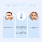 RUVIAA BEAUTY Collagen Peel-Off Face Mask – Deep Cleansing, Oil Control & Brightening with Turmeric