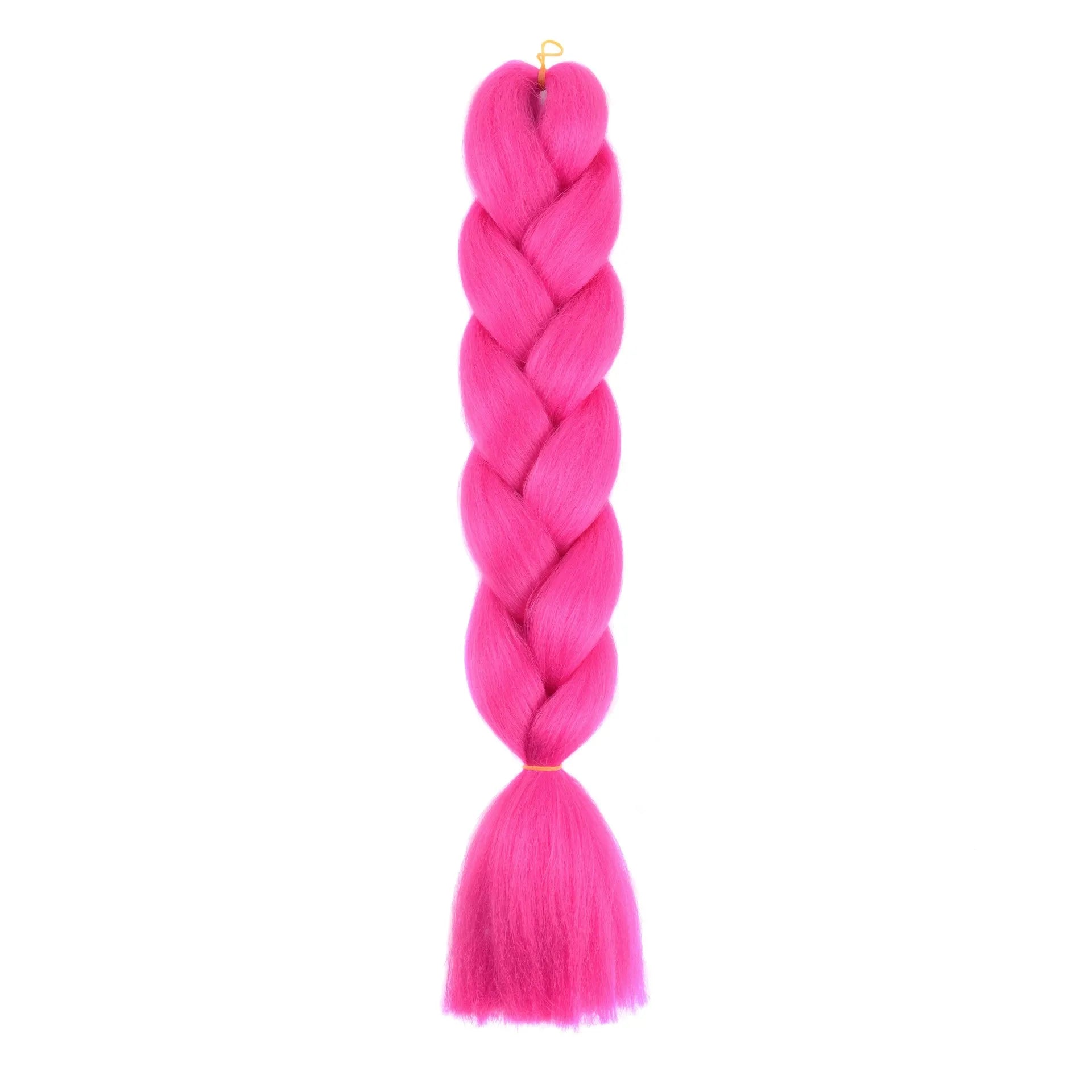 Synthetic Jumbo Braiding Hair Extensions for Kids Colored braiding Hair High Temperature Fiber Crochet Hair for Women Girls Box