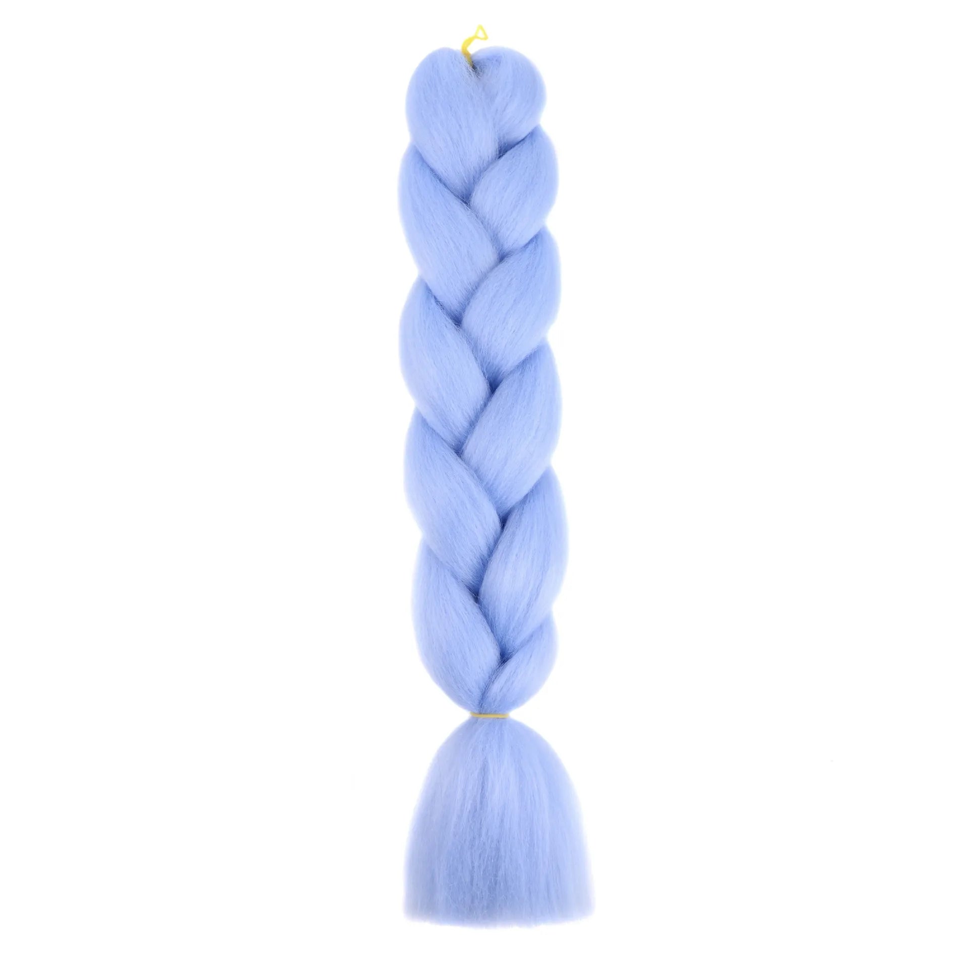 Synthetic Jumbo Braiding Hair Extensions for Kids Colored braiding Hair High Temperature Fiber Crochet Hair for Women Girls Box