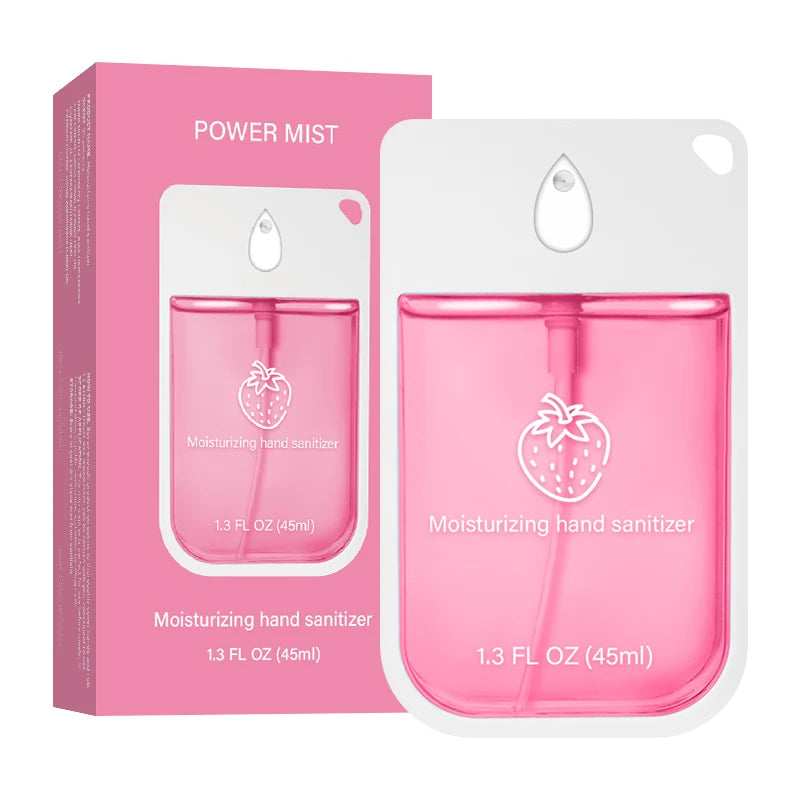 Instant Hand Sanitizer Spray, 1.28oz/45ml. Portable no-rinse formula for kids & adults. Cosmetic water-type mist for travel use