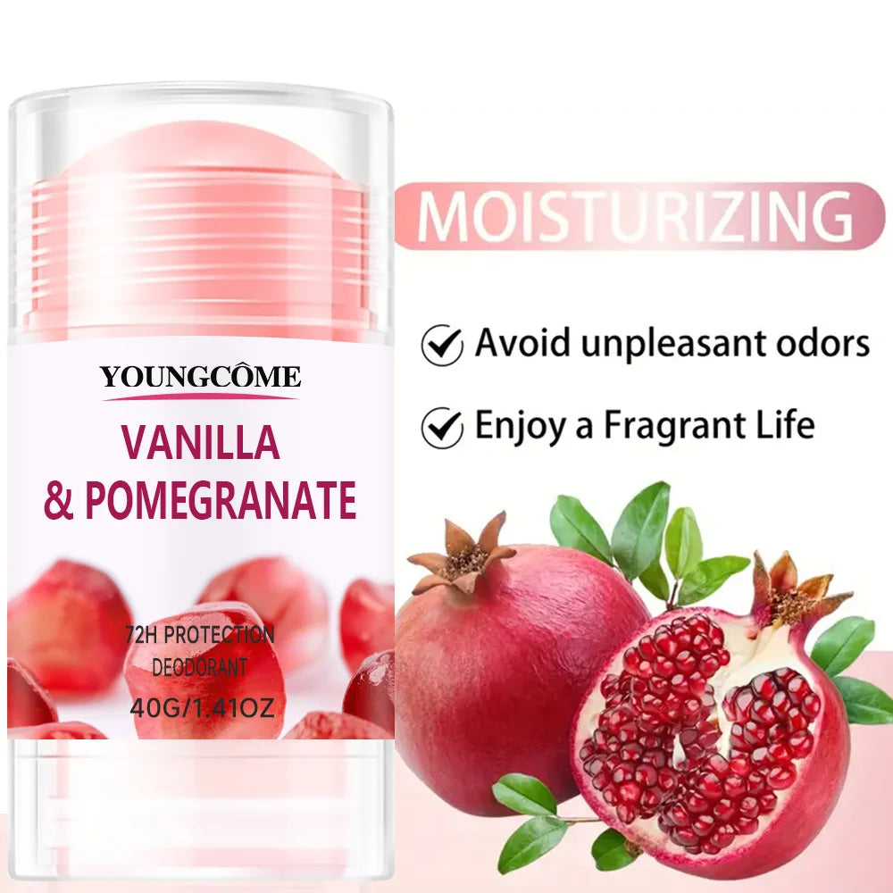 RUVIAA BEAUTY 72h Whole Body Deodorant | Pomegranate & Lemon Verbena