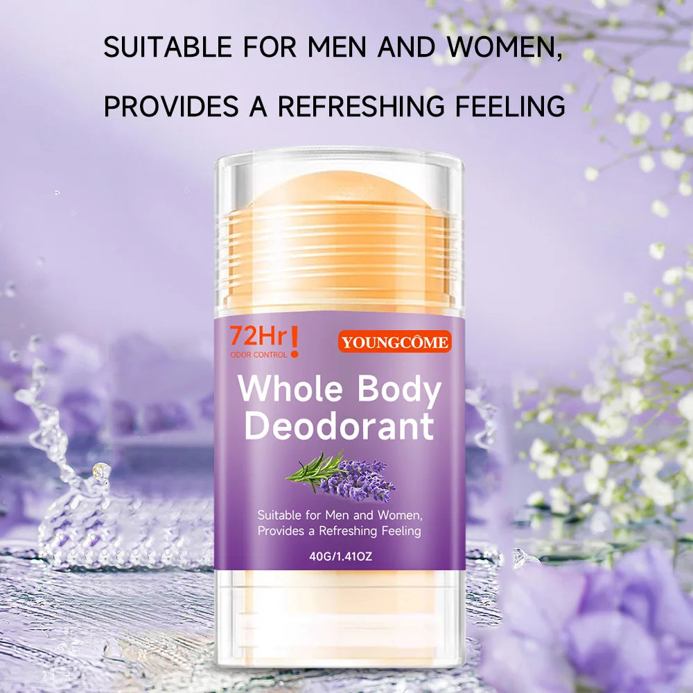 RUVIAA BEAUTY Honey Peach Deodorant Set | 2pc Whole Body Fresh Stick