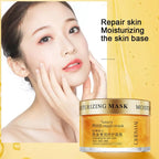 RUVIAA BEAUTY 120g 24K Gold Collagen Face Mask – Moisturizing, Firming & Nourishing Sleeping Cream