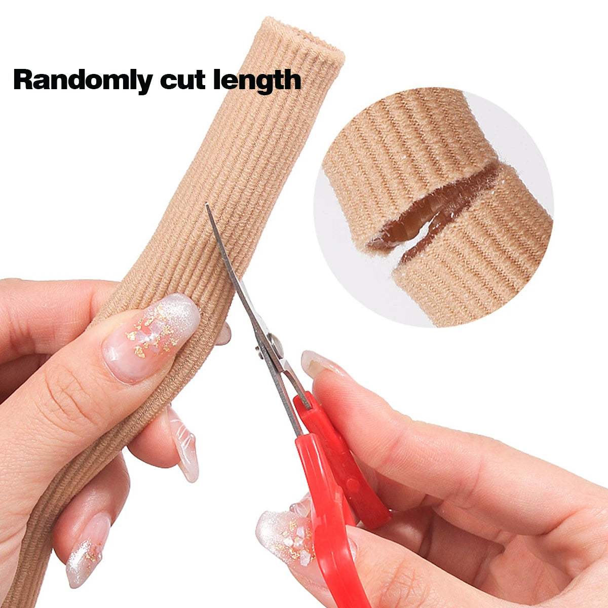 1 PCS Toe Protection, Finger Protection, Toe Cushion Covers, Relieves and Protects Corns, Blisters, Hammer Toes and Calluses