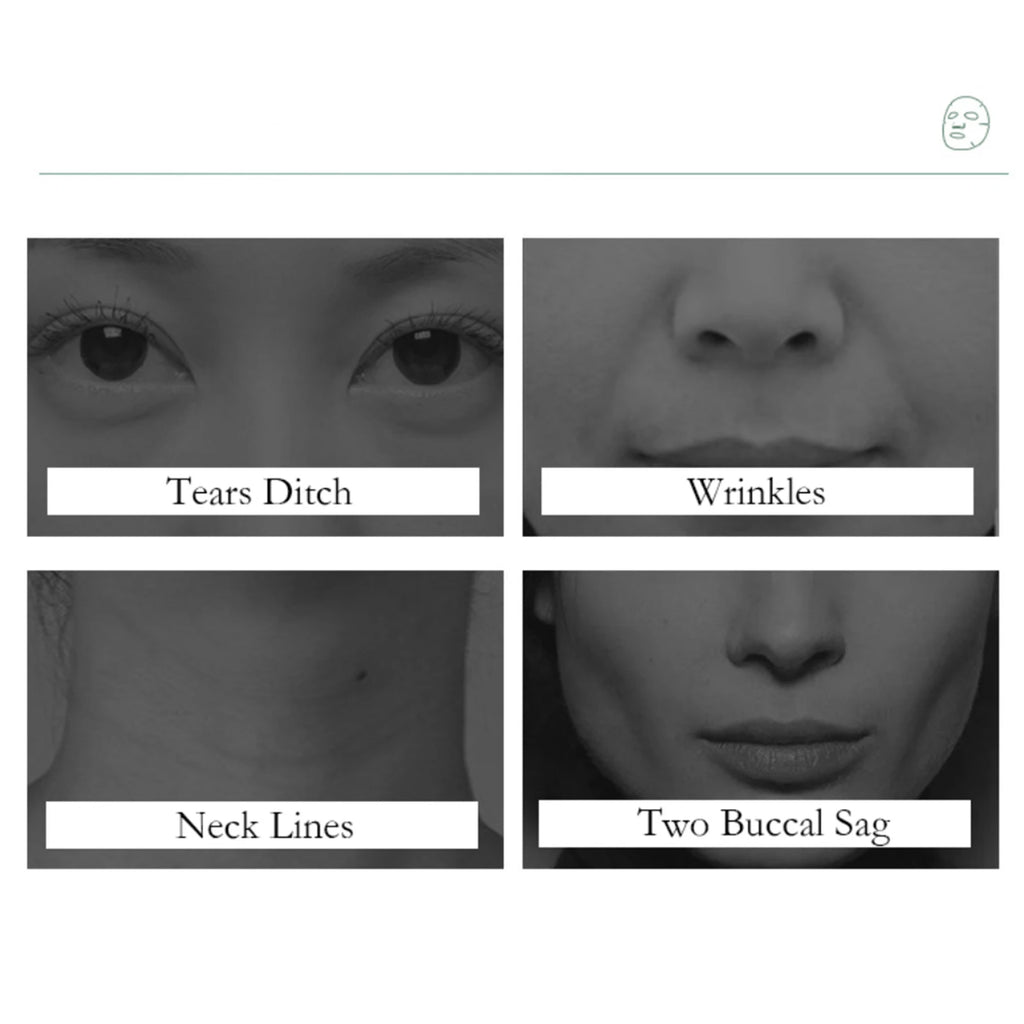 RUVIAA BEAUTY 20pcs Korean Collagen Face Masks – Hydrating Anti-Aging Sleeping Masks for Women & Men