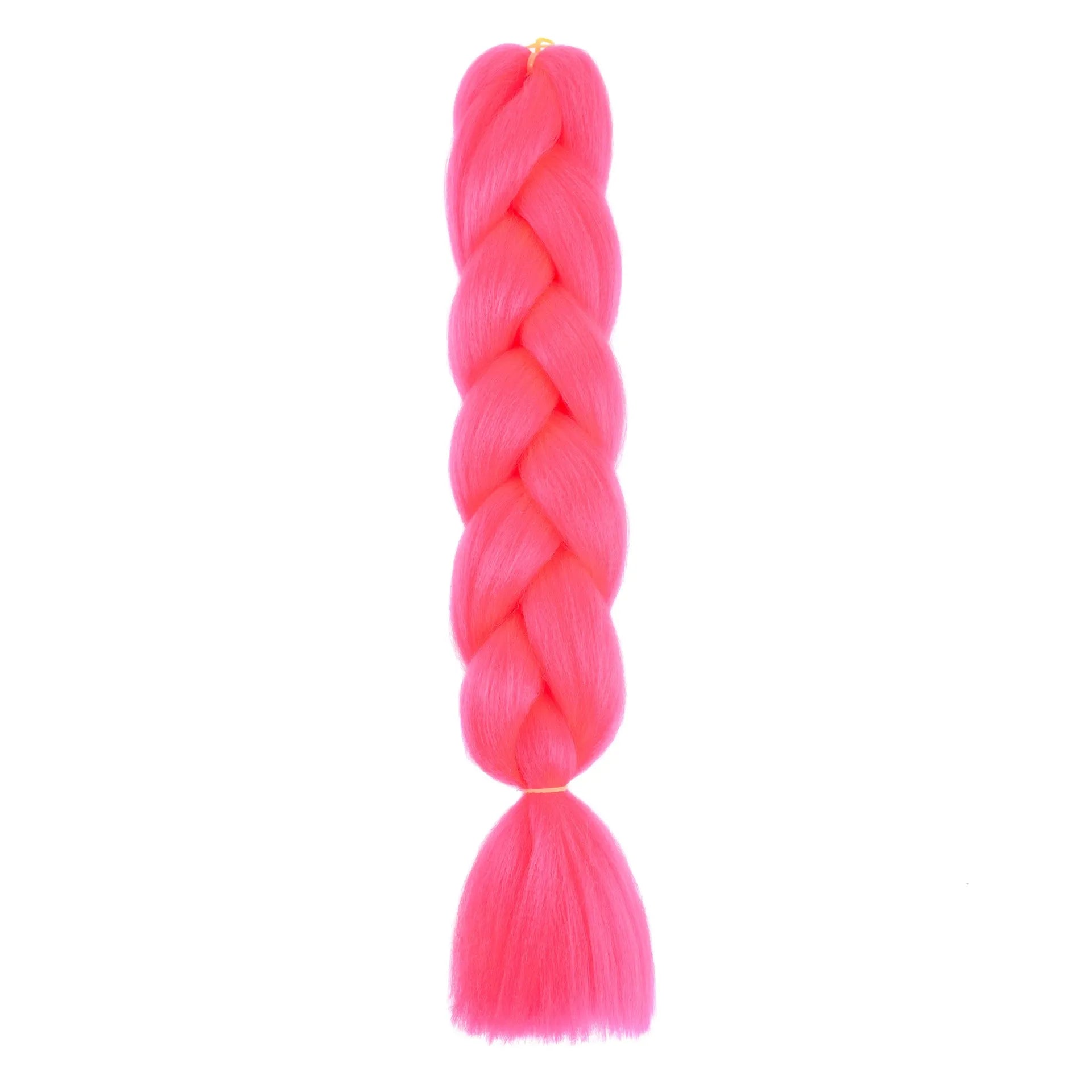 Synthetic Jumbo Braiding Hair Extensions for Kids Colored braiding Hair High Temperature Fiber Crochet Hair for Women Girls Box