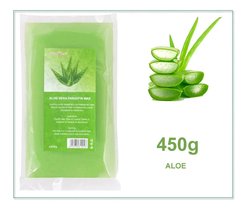 450g/200g Lavender Moisturizing Hands And Feet Mask Peel Off SPA Care Paraffin 1/3Pcs Paraffin Nourishing Hands Restores Gloss