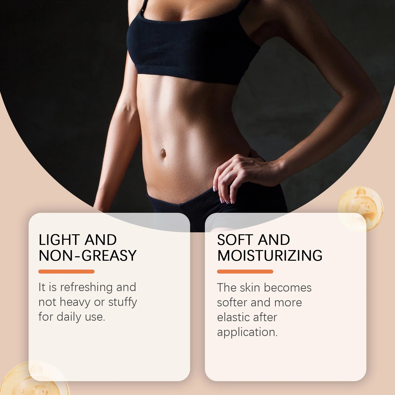 Moisturizing Anti Cellulite  Firming Body Oil Sagging Skin Tightening Anti-Aging for Body Refreshing Hydrate Firming Body Oil