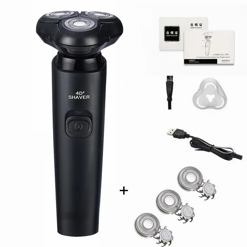 RUVIAA BEAUTY ZOZEN Electric Shaver | Rechargeable Body & Beard Trimmer