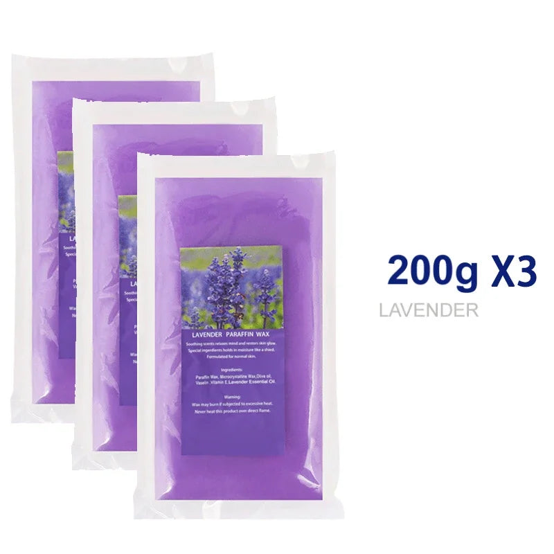 3/1Pcs Care Paraffin 200g/450g Moisturizing Hands and Feet Mask Peel Off SPA Restores Gloss Nourishing Hands and Feet