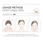 LAIKOU Snail Face Cream Hyaluronic Acid Moisturizing Cream Smoothing & Nourishing Serum Day Cream for Face skin care products