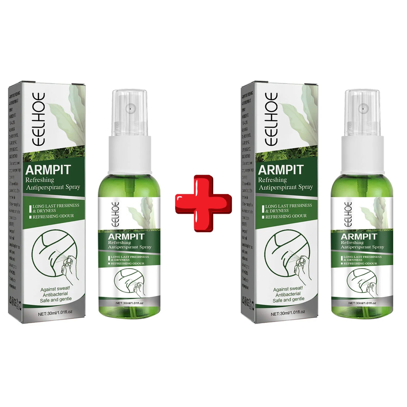 RUVIAA BEAUTY Men’s Underarm Odor Spray | Instant Antiperspirant Mist