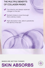 RUVIAA BEAUTY Collagen Anti-Wrinkle Facial Mask – Anti-Aging, Firming & Brightening Skincare