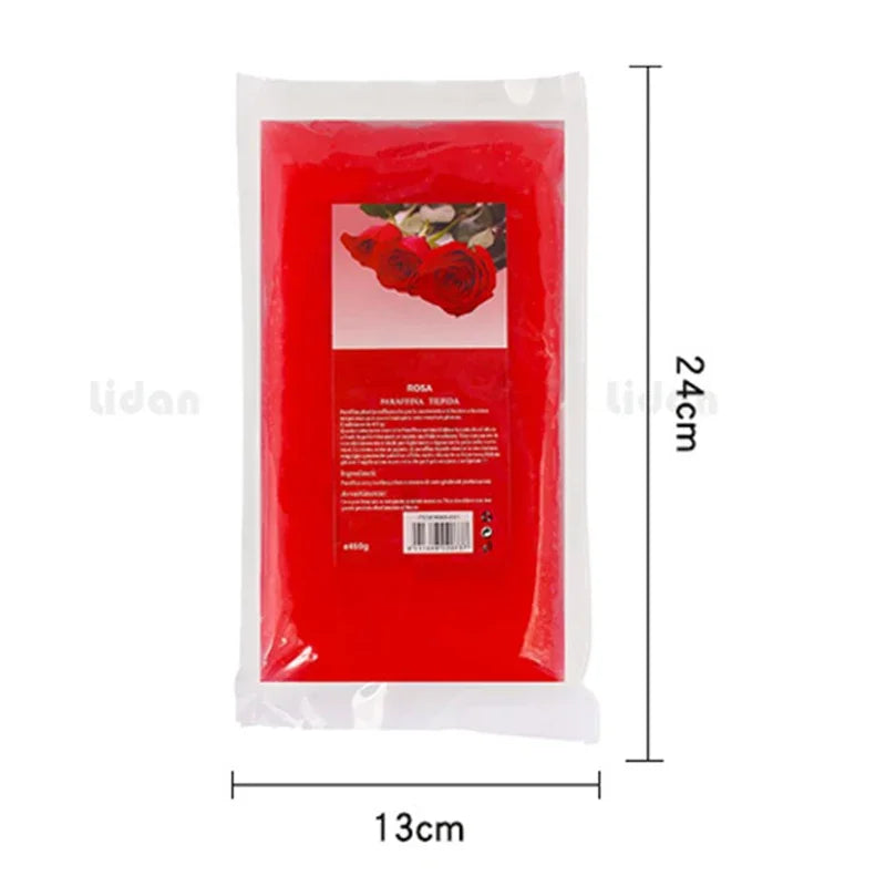 450g Paraffin Wax for Hands & Feet Spa Soft Wax for Wax Warmer Machine, Moisturizing Spa Treatment Deep Nourishing Skin Care