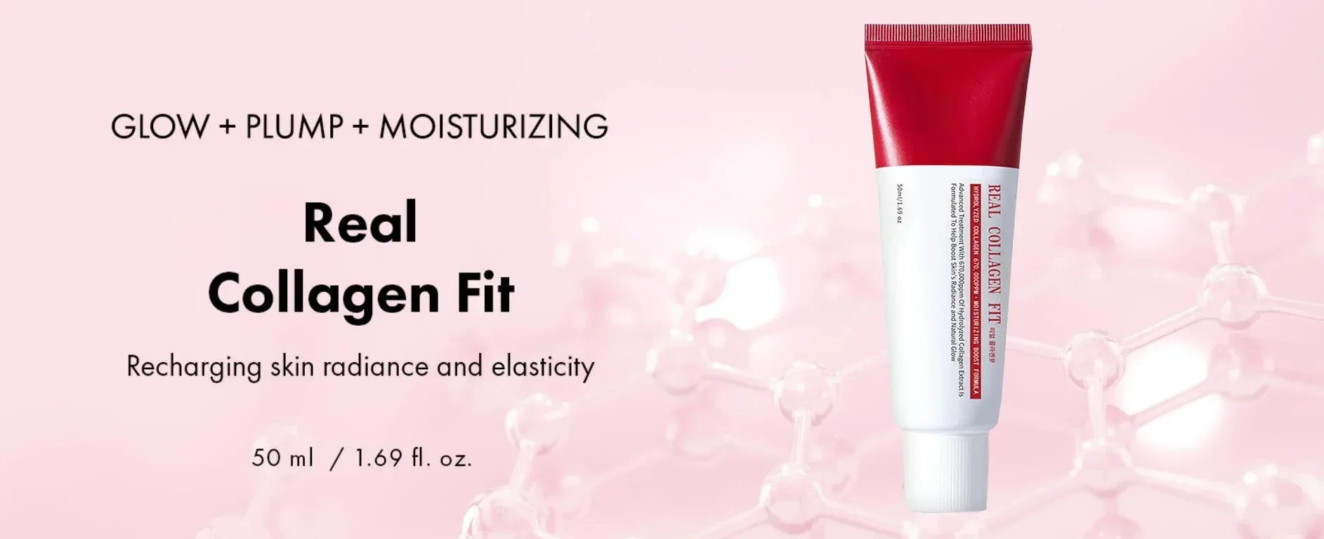 RUVIAA BEAUTY Real Collagen Fit Peel-Off Facial Mask – 670,000ppm Collagen for Elasticity, Hydration & Glow