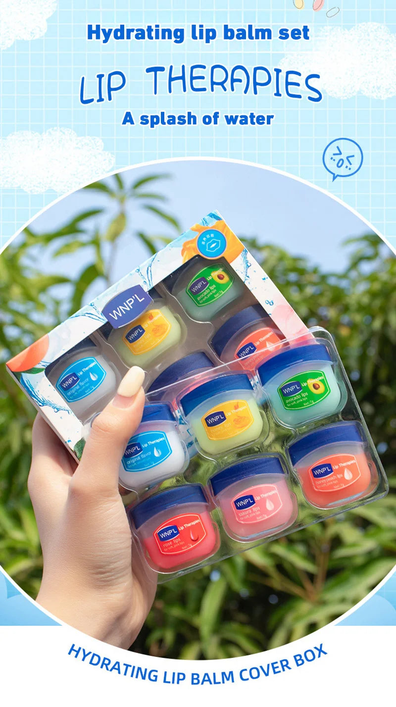 RUVIAA BEAUTY Moisturizing Lip Balm Natural Plant Anti-Cracking 1–8pcs