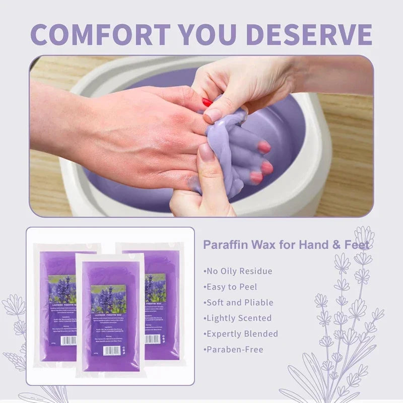 Paraffin Wax Hand and Foot Care Beauty Wax For Wax Heater Machine SPA Moisturizing 200g/450g Hand Soft Wax For Bikini Body 