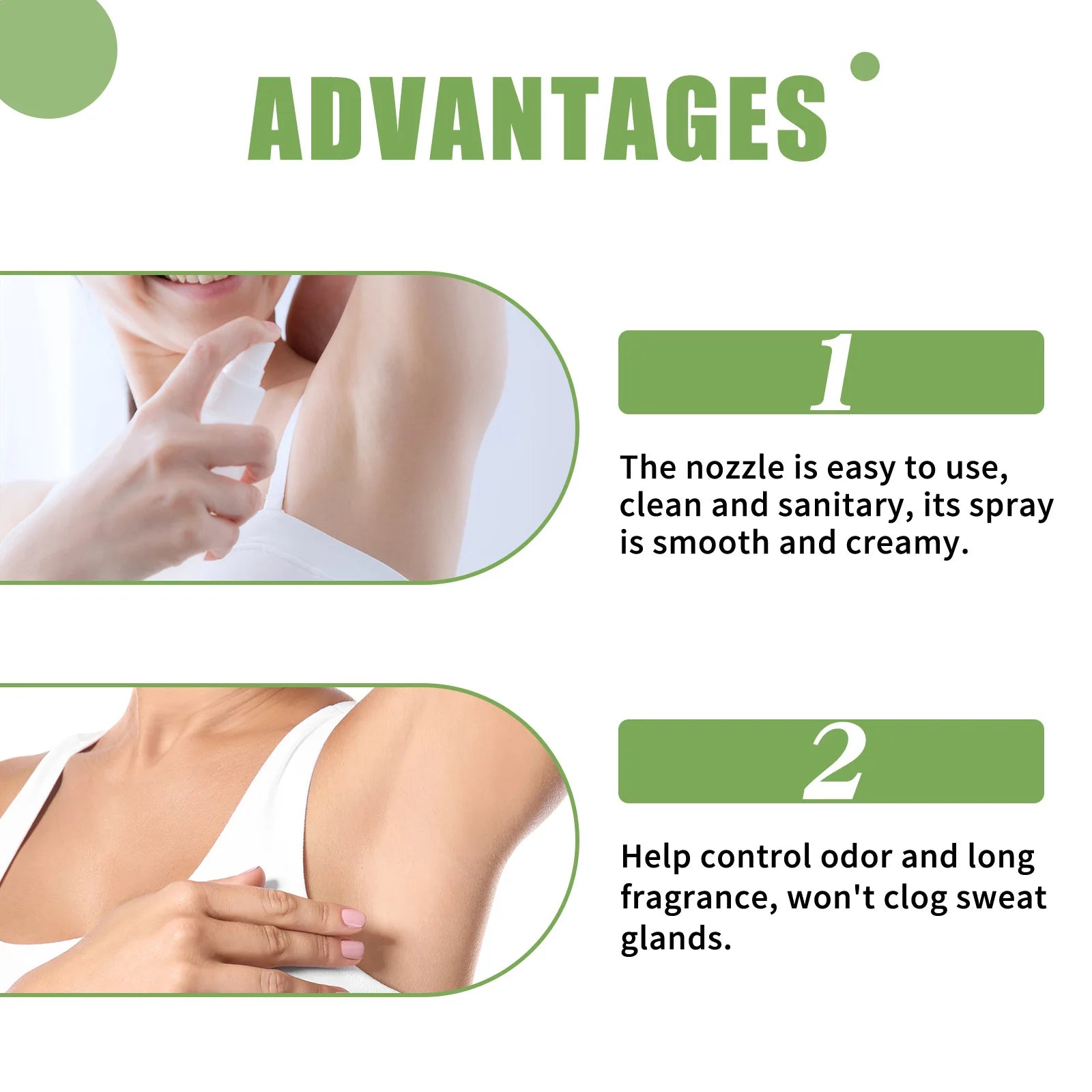 RUVIAA BEAUTY Men’s Underarm Odor Spray | Instant Antiperspirant Mist