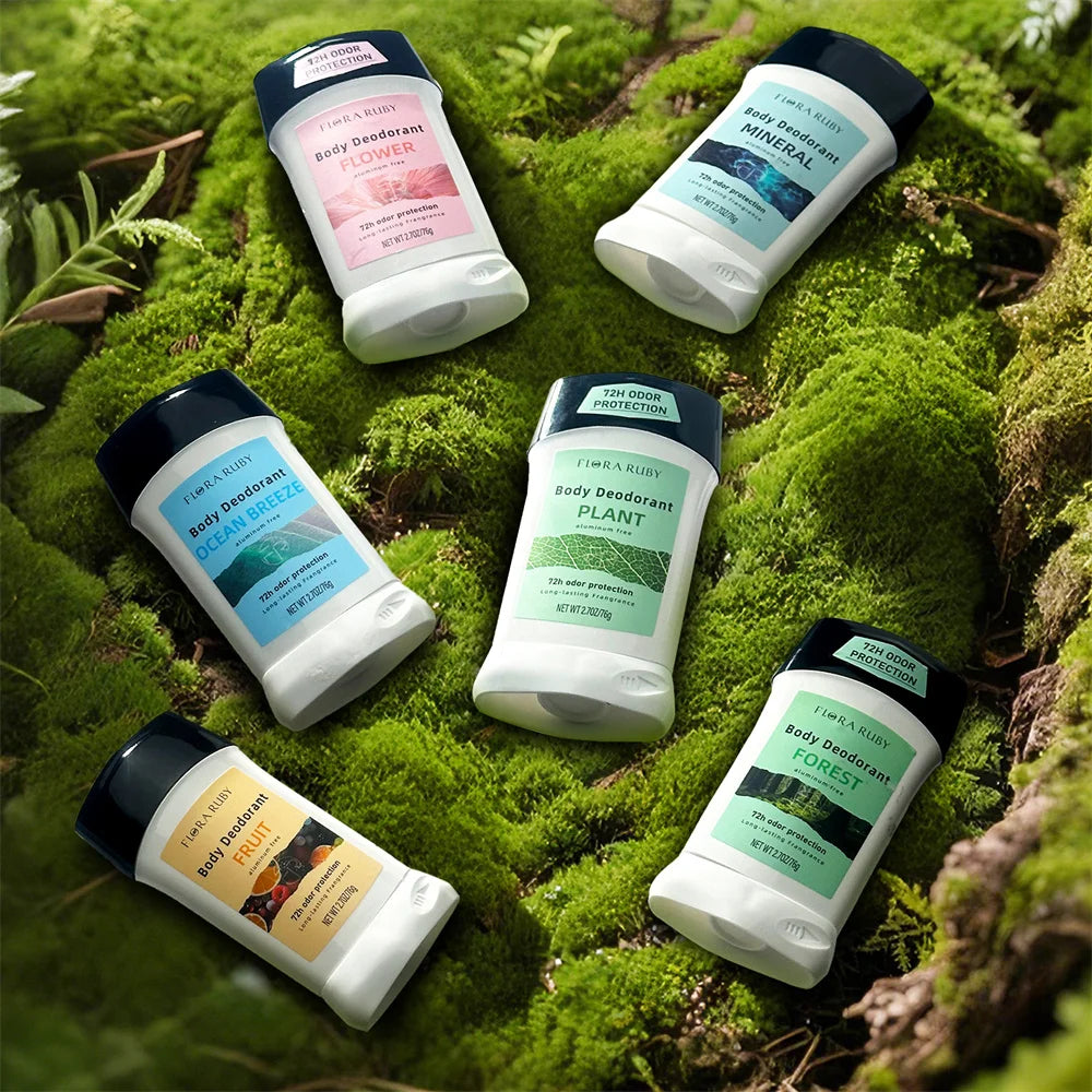 RUVIAA BEAUTY Natural Advanced Protection Deodorant | 48H Odor Shield
