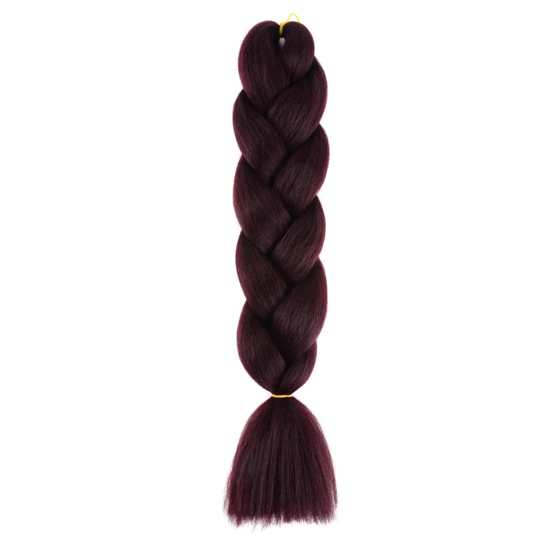 Synthetic Jumbo Braiding Hair Extensions for Kids Colored braiding Hair High Temperature Fiber Crochet Hair for Women Girls Box