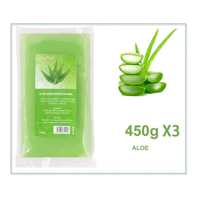 3/1Pcs Care Paraffin 200g/450g Moisturizing Hands and Feet Mask Peel Off SPA Restores Gloss Nourishing Hands and Feet