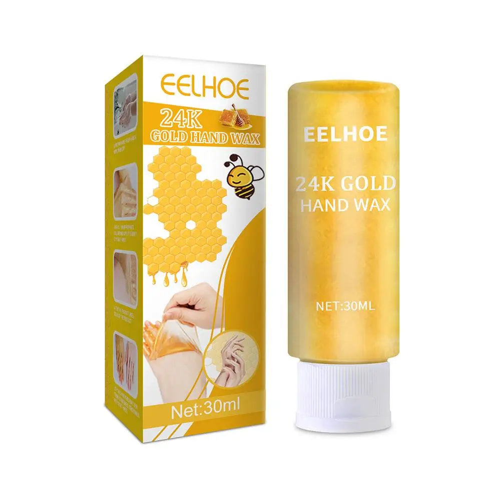 24K Gold Milk Honey Hand Care Masks Soothing Moisturizing Exfoliating Whitening Nourishing Hydrating Gel Hand Mask