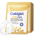 RUVIAA BEAUTY SADOER Collagen Face Mask – 5/10/20/30pcs Firming, Moisturizing & Brightening Facial Sheet Masks