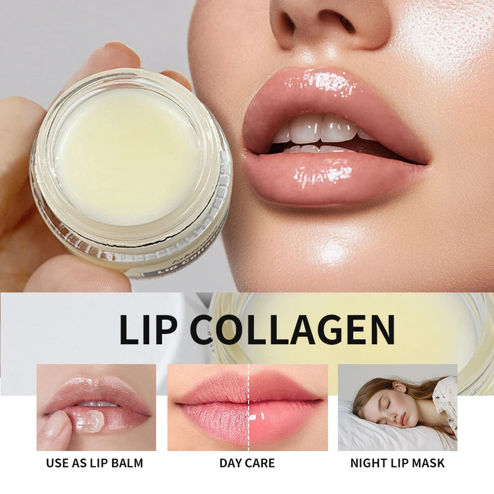 RUVIAA BEAUTY Collagen Lip Balm & Mask Moisturizing & Brightening