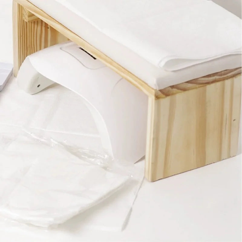 RUVIAA BEAUTY Disposable Salon Towels (50/100pcs) | 30x30cm Absorbent Manicure & Pedicure Mats | Tattoo & Lash Tablecloth