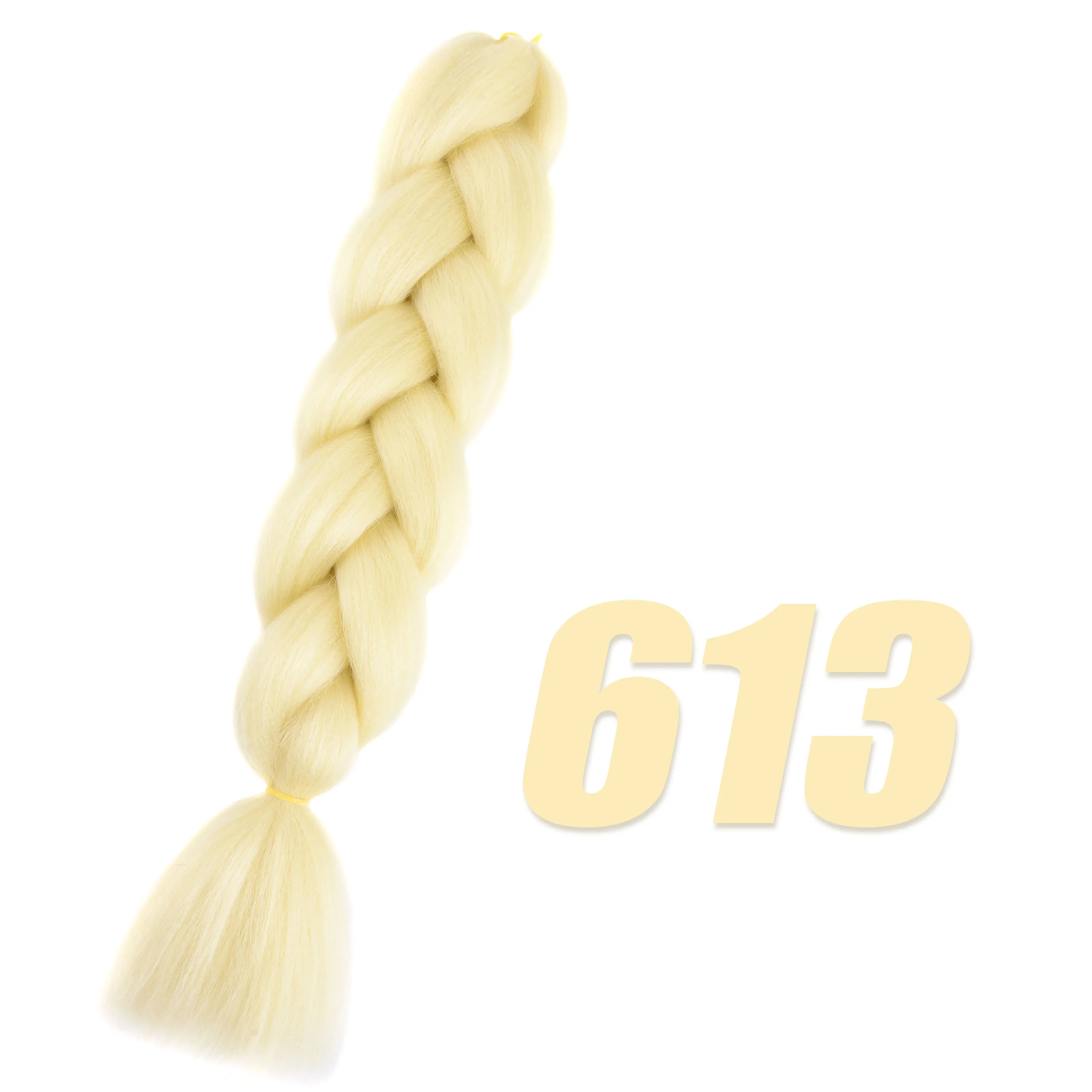 Purple Braiding Hair Pre Stretched Synthetic Kanekalon Crochet Hair Jumbo Braids Extensions Hair Accessories For Girls Braids