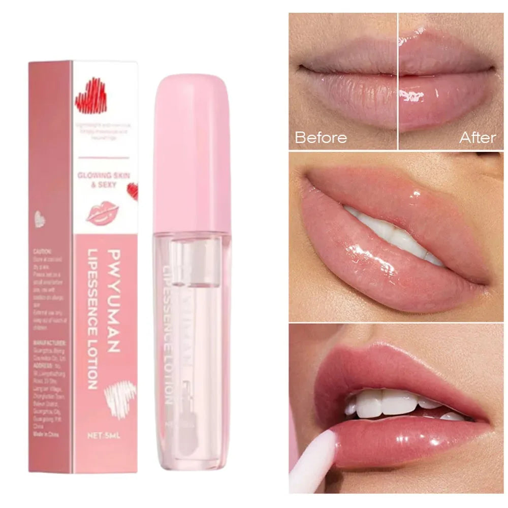 RUVIAA BEAUTY Lip Booster Plumping Serum Hyaluronic Moisturizing