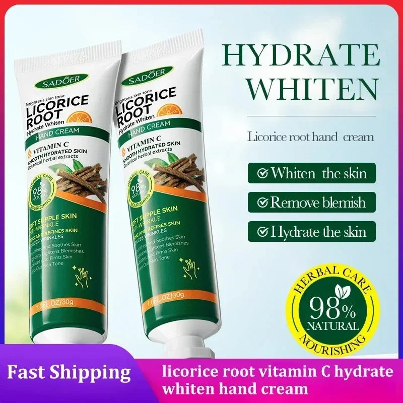 Fast Whitening Dark Knuckles Brighten Hand Cream Melanin Corrector Moisturizing Intense Stains Remover Cosmetics Hand Skin Care