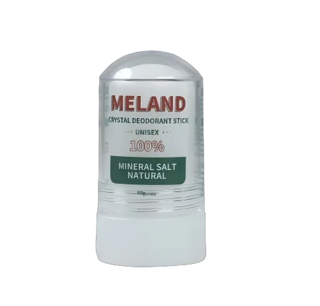 RUVIAA BEAUTY 60g Natural Alum Crystal Deodorant | Pure Mineral Stick