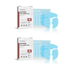 RUVIAA BEAUTY Collagen Membrane Facial Mask Set – Soluble Cheek & Forehead Patches for Smile Lines & Skin Tightening