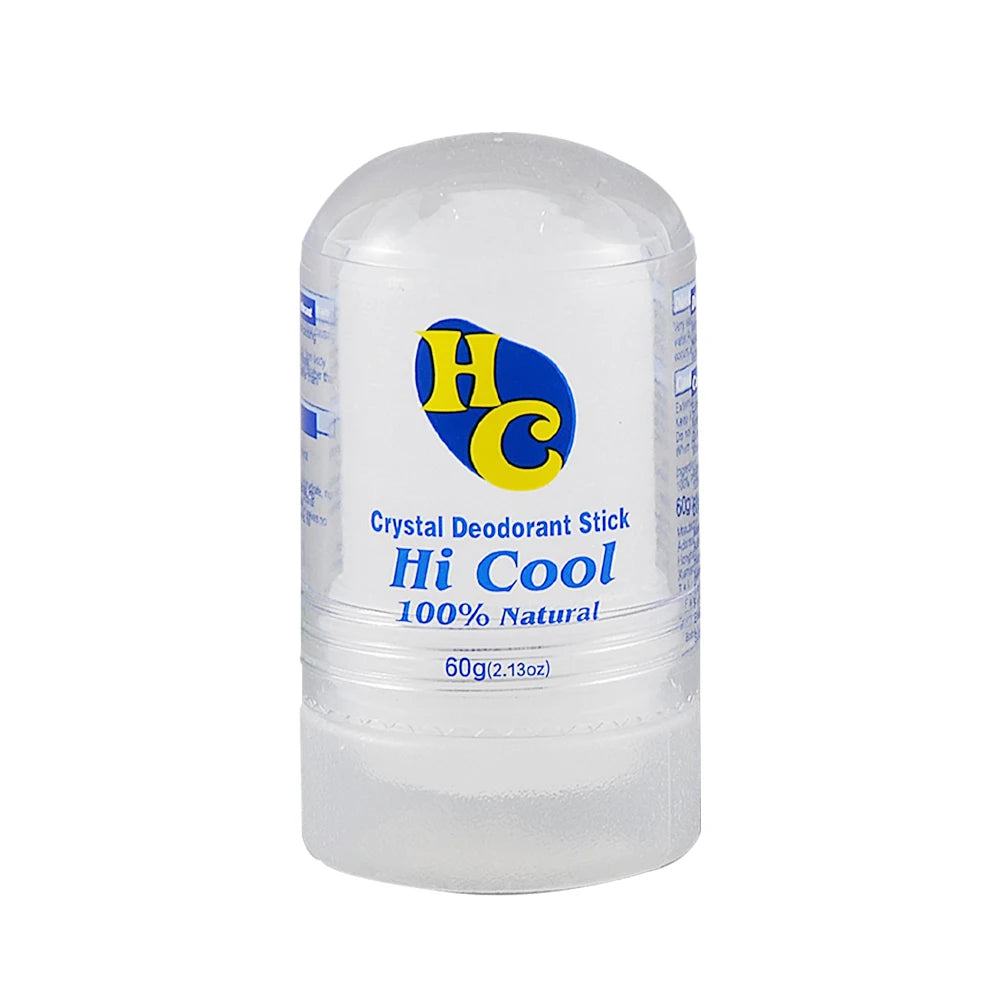 RUVIAA BEAUTY 60g Natural Alum Crystal Deodorant | Pure Mineral Stick