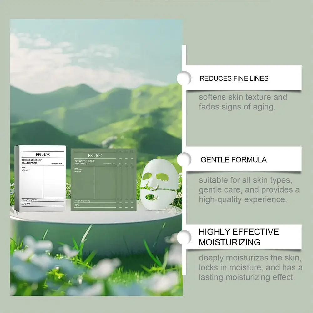 RUVIAA BEAUTY Deep Collagen Overnight Hydrogel Mask – Hydrating, Firming & Elasticity Boost